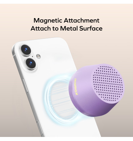 Momax 1-VIBE GO LITE Magnetic Wireless Speaker